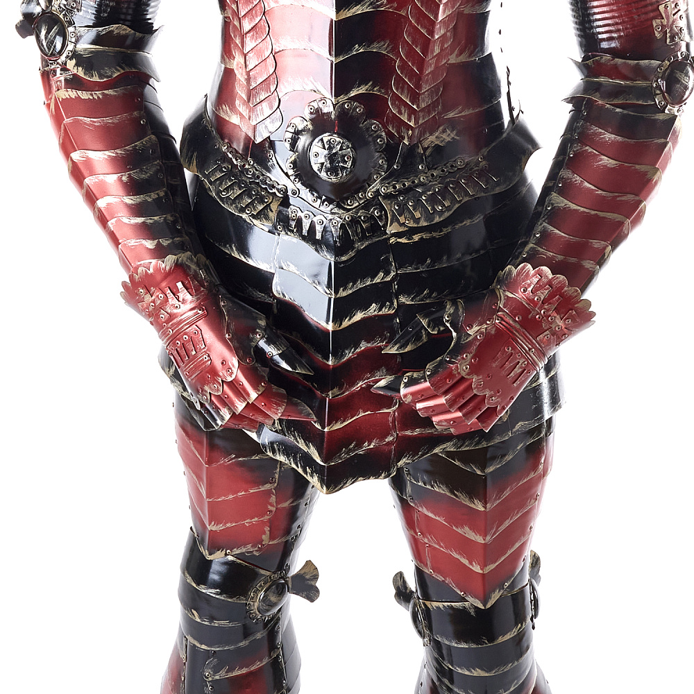 Ростовая скульптура из алюминия с тонировкой «Средневековый рыцарь 2» - интернет магазин Русь Велика я фото 2