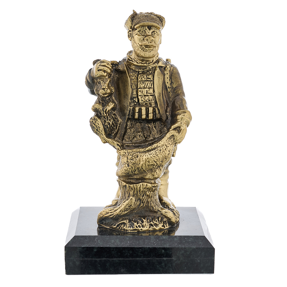 Бронзовая статуэтка «Охотник» - интернет магазин Русь Велика я 