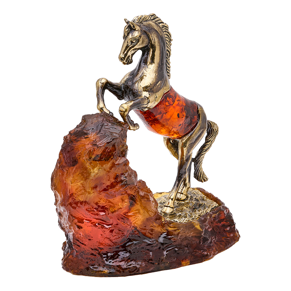 Лошадь Символ 2026 года. Скульптура «На вершине успеха» - интернет магазин Русь Велика я фото 2