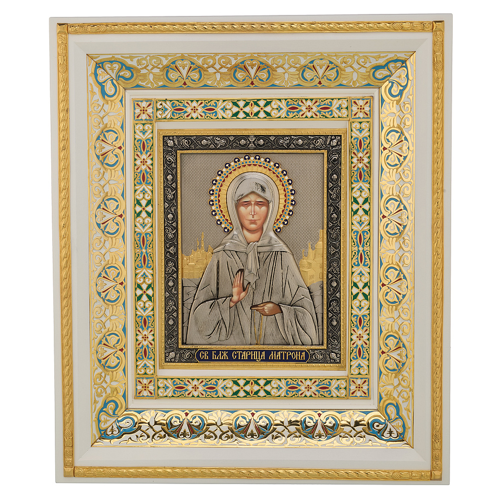 Икона «Святая Матрона» 35х41 см - интернет магазин Русь Велика я 