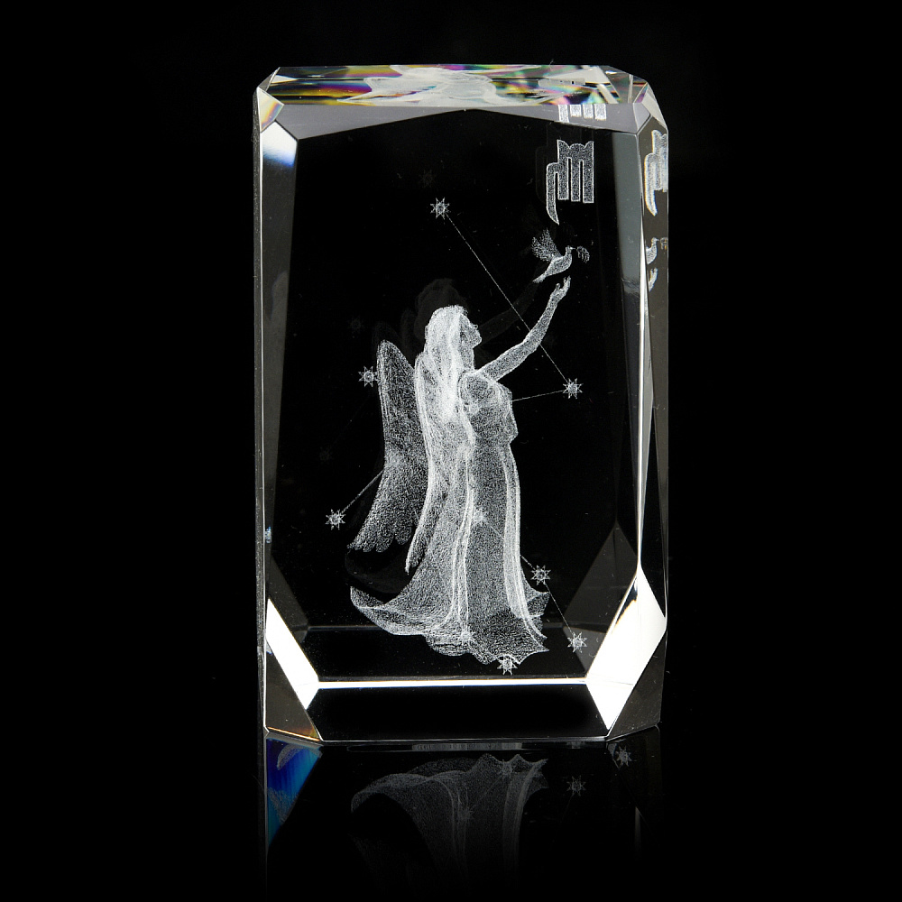 Лазерная графика. Статуэтка «Знак зодиака Дева» - интернет магазин Русь Велика я фото 1