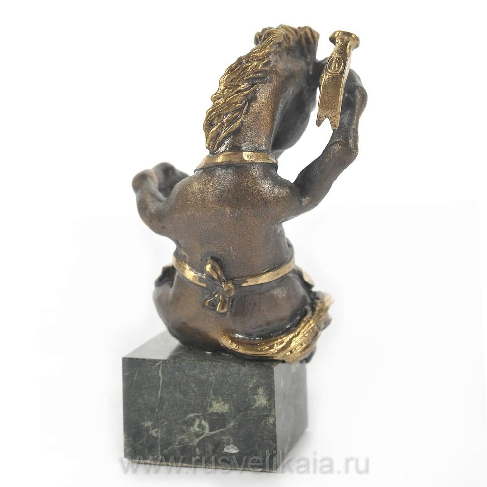 Бронзовая статуэтка «Подкова на счастье» - интернет магазин Русь Велика я фото 2