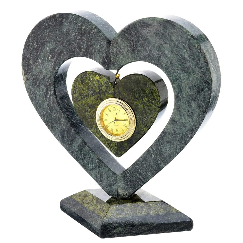 Настольные часы «Сердце» - интернет магазин Русь Велика я 