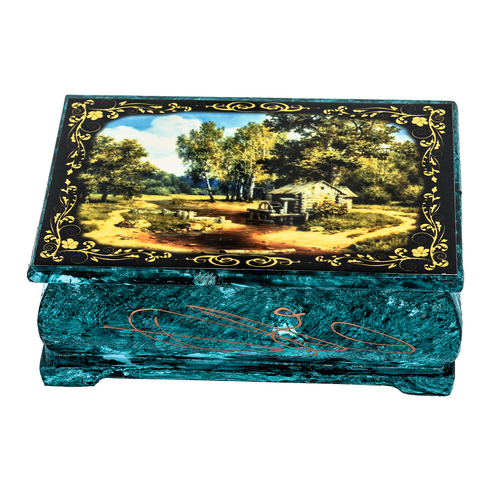 Шкатулка «Летний пейзаж» - интернет магазин Русь Велика я фото 2