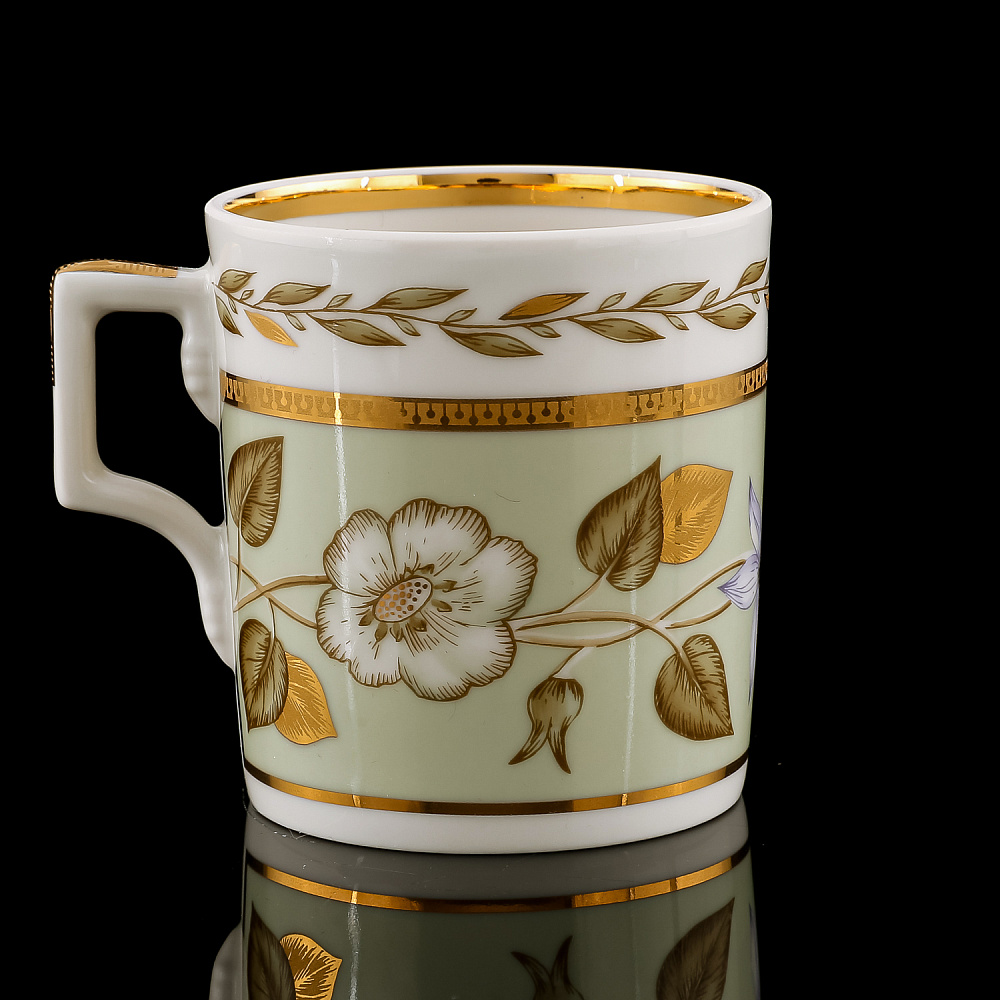 Чайная пара 220 мл «Нефритовая». Форма Гербовая. ИФЗ - интернет магазин Русь Велика я фото 6