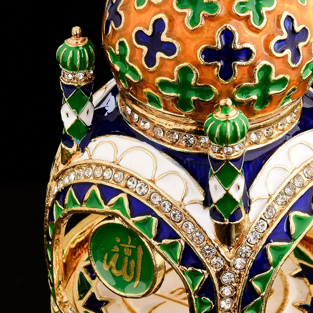 Шкатулка «Мечеть». Традиции Фаберже - интернет магазин Русь Велика я фото 6