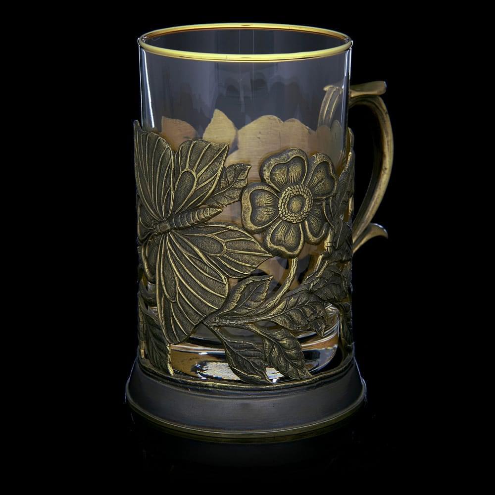 Подстаканник «Бабочка» - интернет магазин Русь Велика я фото 1