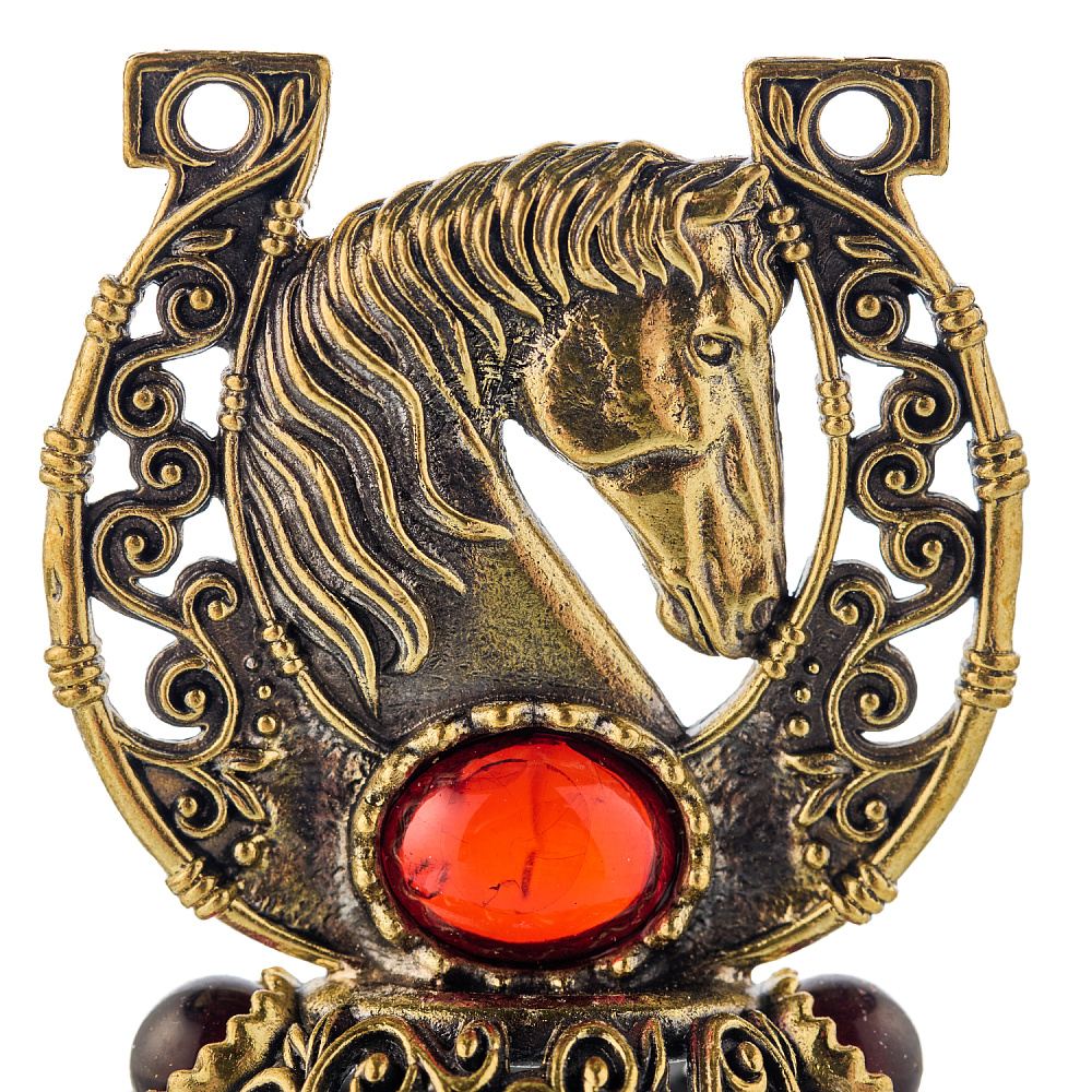 Лошадь Символ 2026 года. Статуэтка «Подкова» - интернет магазин Русь Велика я фото 3