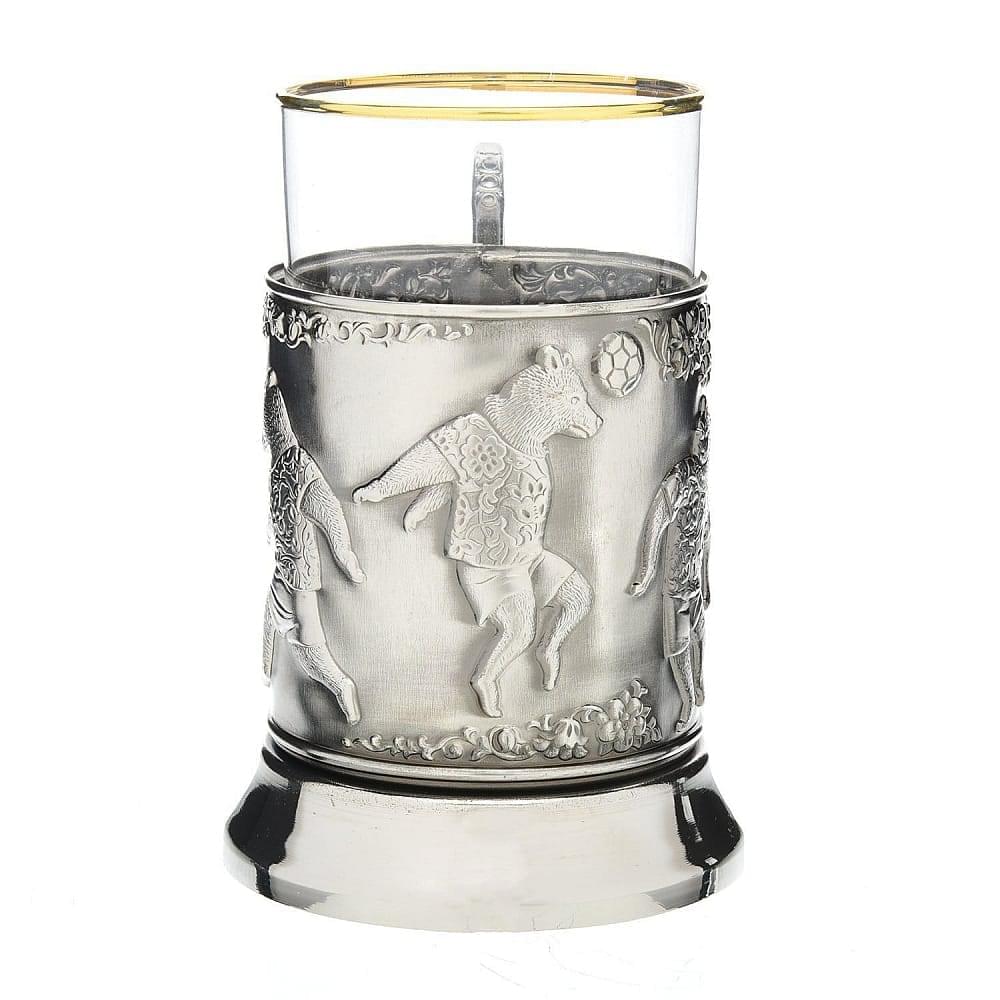 Подстаканник «Мишки-футболисты» - интернет магазин Русь Велика я 