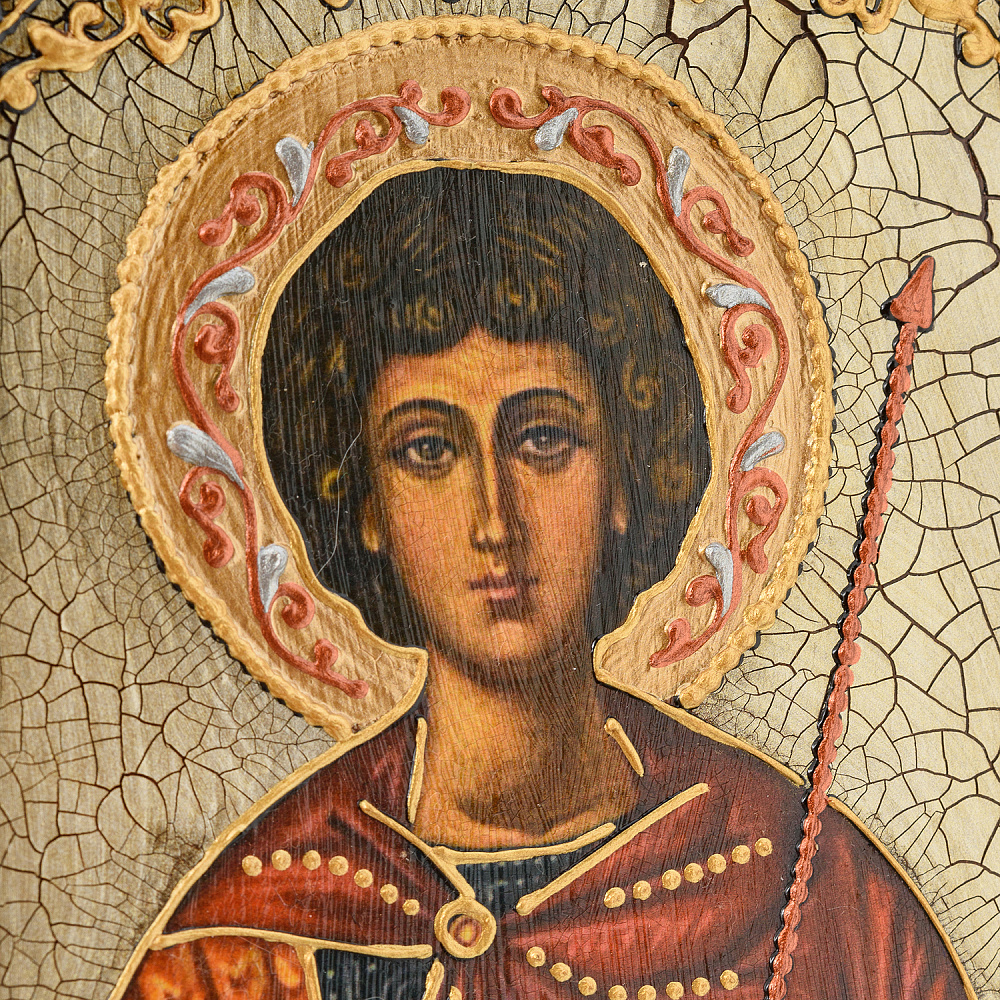 Икона «Георгий Победоносец» 15х20 см - интернет магазин Русь Велика я фото 3