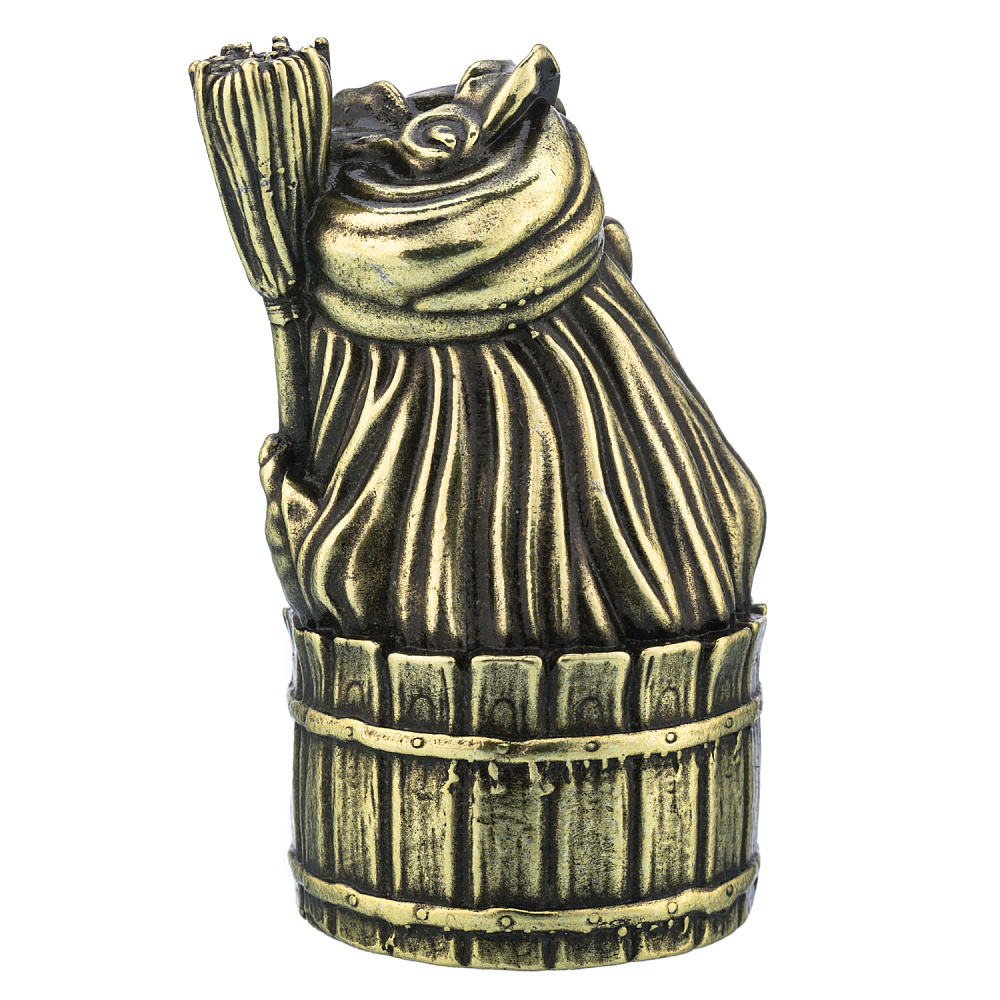 Бронзовый колокольчик «Баба-Яга» - интернет магазин Русь Велика я фото 2