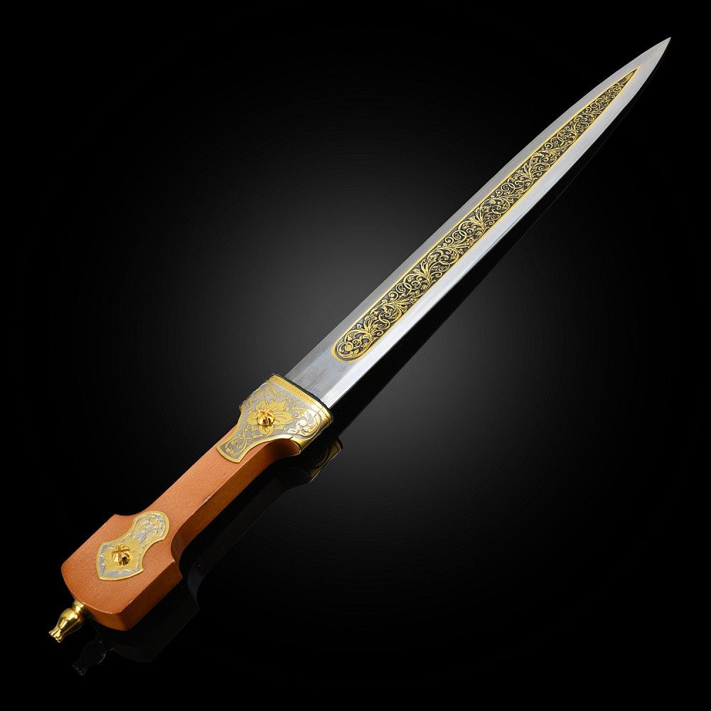 Кинжал сувенирный с золочением - интернет магазин Русь Велика я фото 4