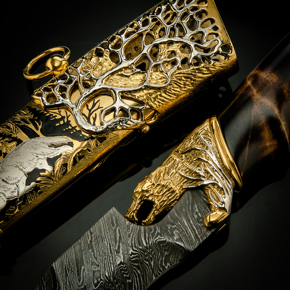 Питейный набор с флягой «Охотник». Златоуст - интернет магазин Русь Велика я фото 14