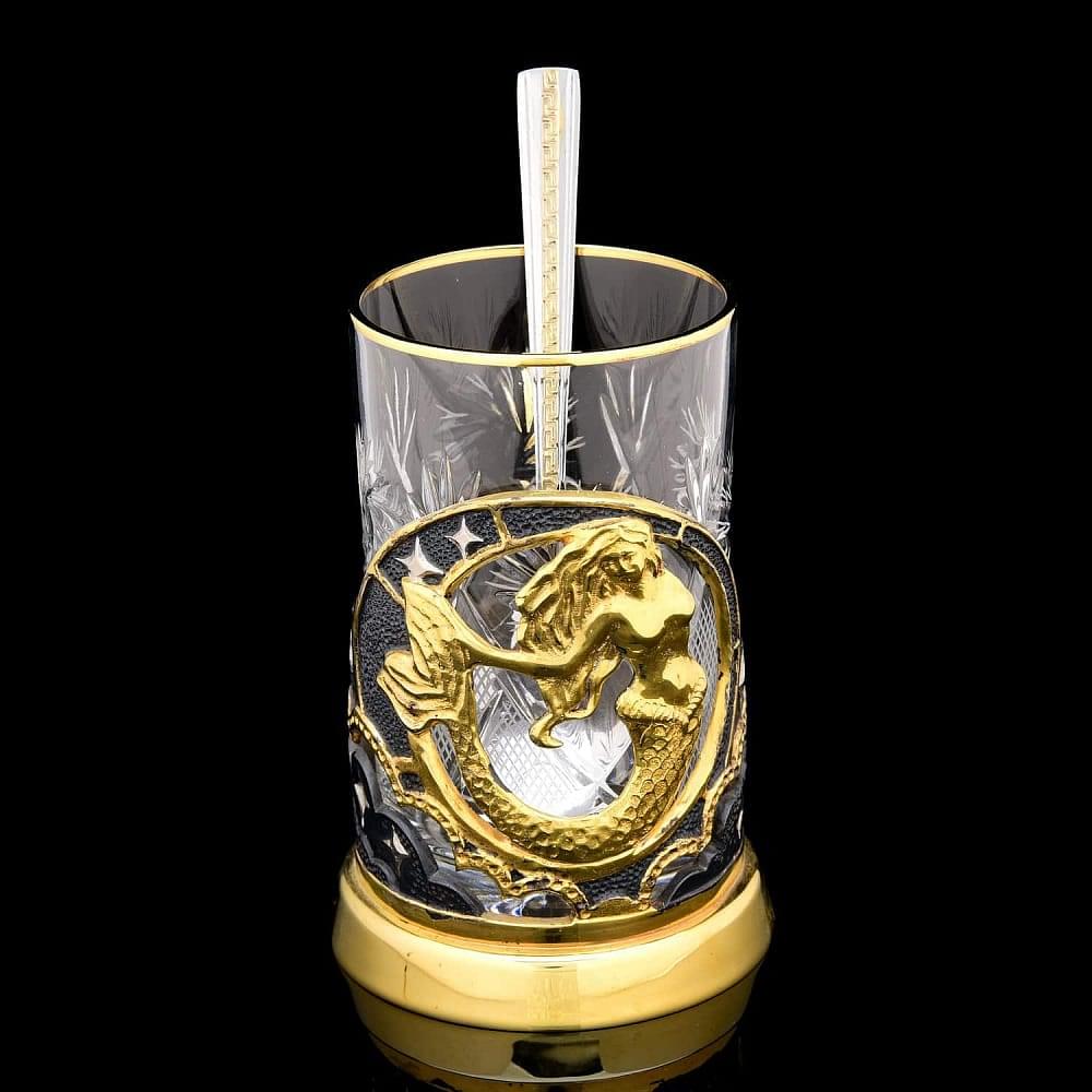 Подстаканник «Знаки зодиака. Рыбы» Златоуст - интернет магазин Русь Велика я 