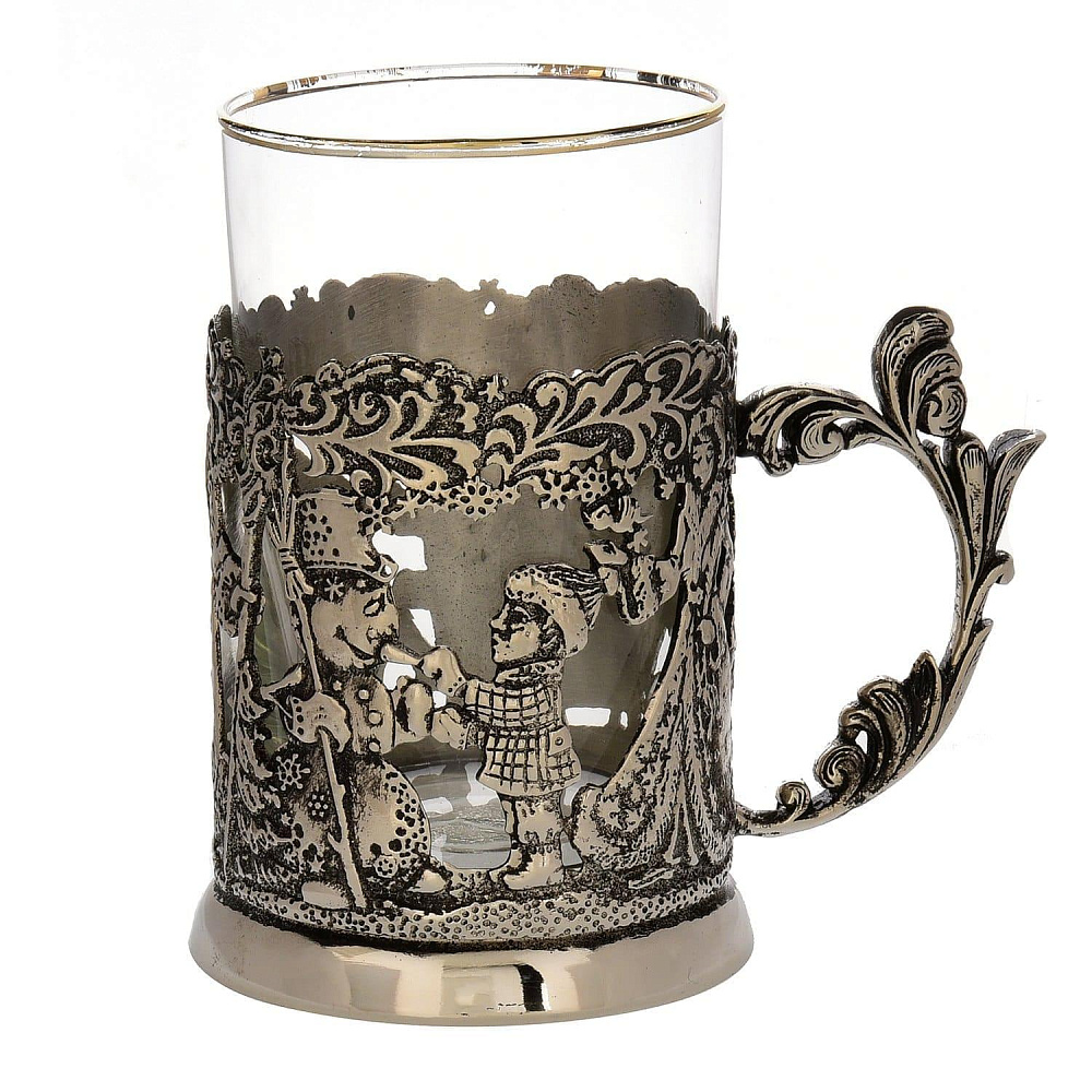 Подстаканник «Новогодний» без ложки - интернет магазин Русь Велика я фото 2