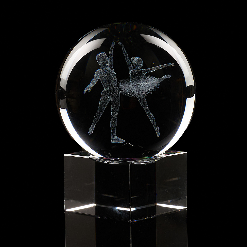 Лазерная графика. Шар «Балет» - интернет магазин Русь Велика я фото 2