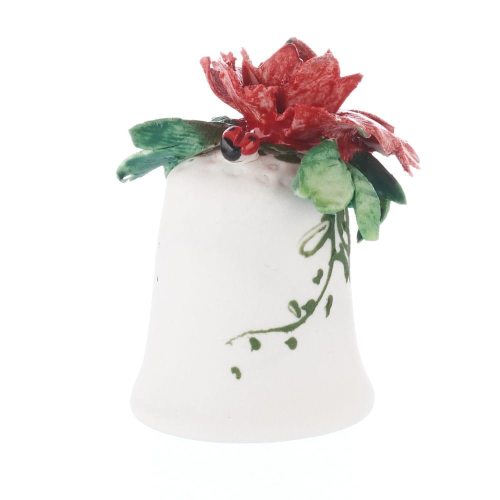 Наперсток фарфоровый «Цветы» с ручной лепкой - интернет магазин Русь Велика я фото 14