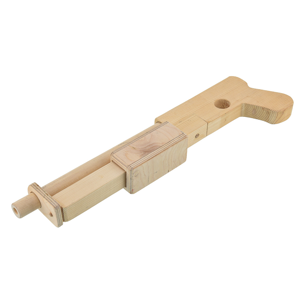 Деревянная игрушка «Помповое ружье» - интернет магазин Русь Велика я фото 2