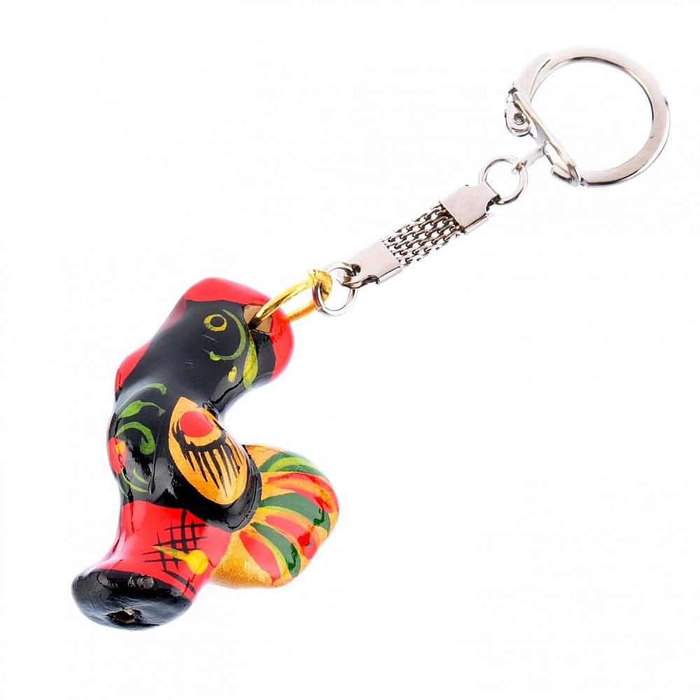 Брелок со статуэткой в ассортименте. Хохлома - интернет магазин Русь Велика я фото 10