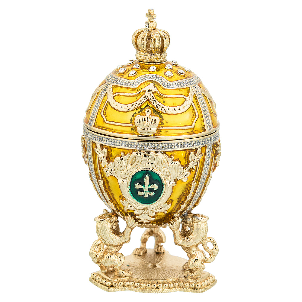 Пасхальное яйцо-шкатулка. Традиции Фаберже - интернет магазин Русь Велика я 