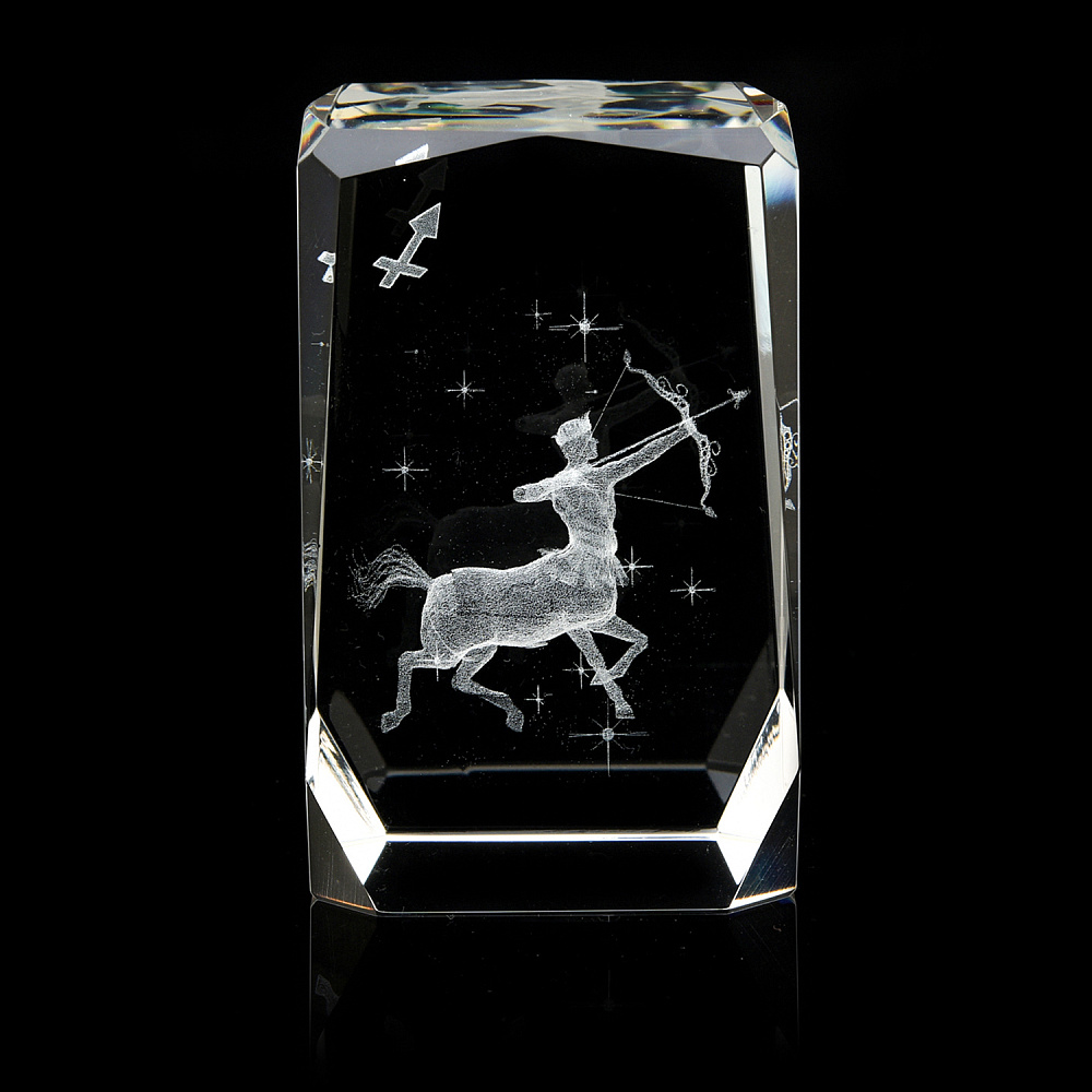 Лазерная графика. Статуэтка «Знак зодиака Стрелец» - интернет магазин Русь Велика я 