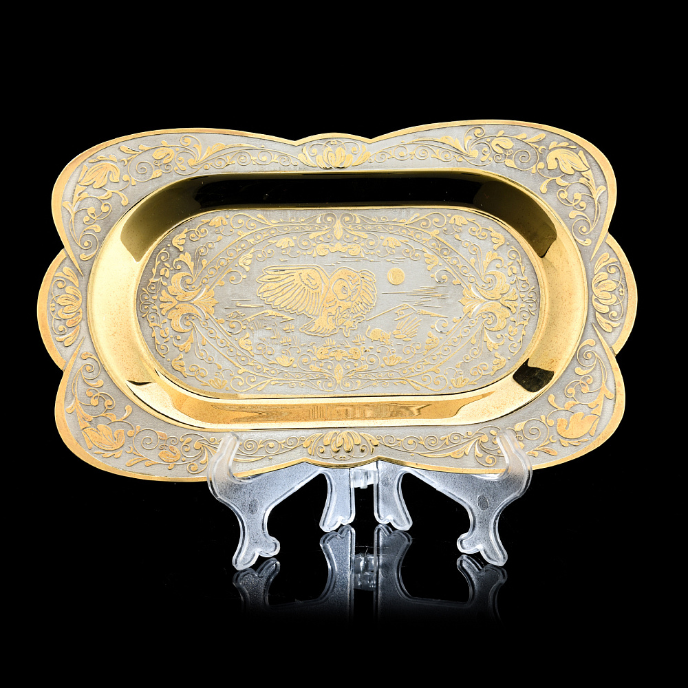 Питейный набор на 2 персоны «Тюльпан». Златоуст - интернет магазин Русь Велика я фото 3