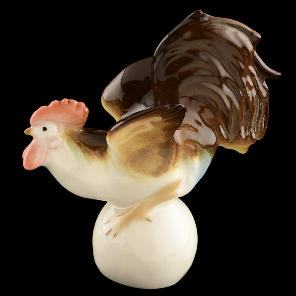 Статуэтка «Петух на шаре». ИФЗ - интернет магазин Русь Велика я 