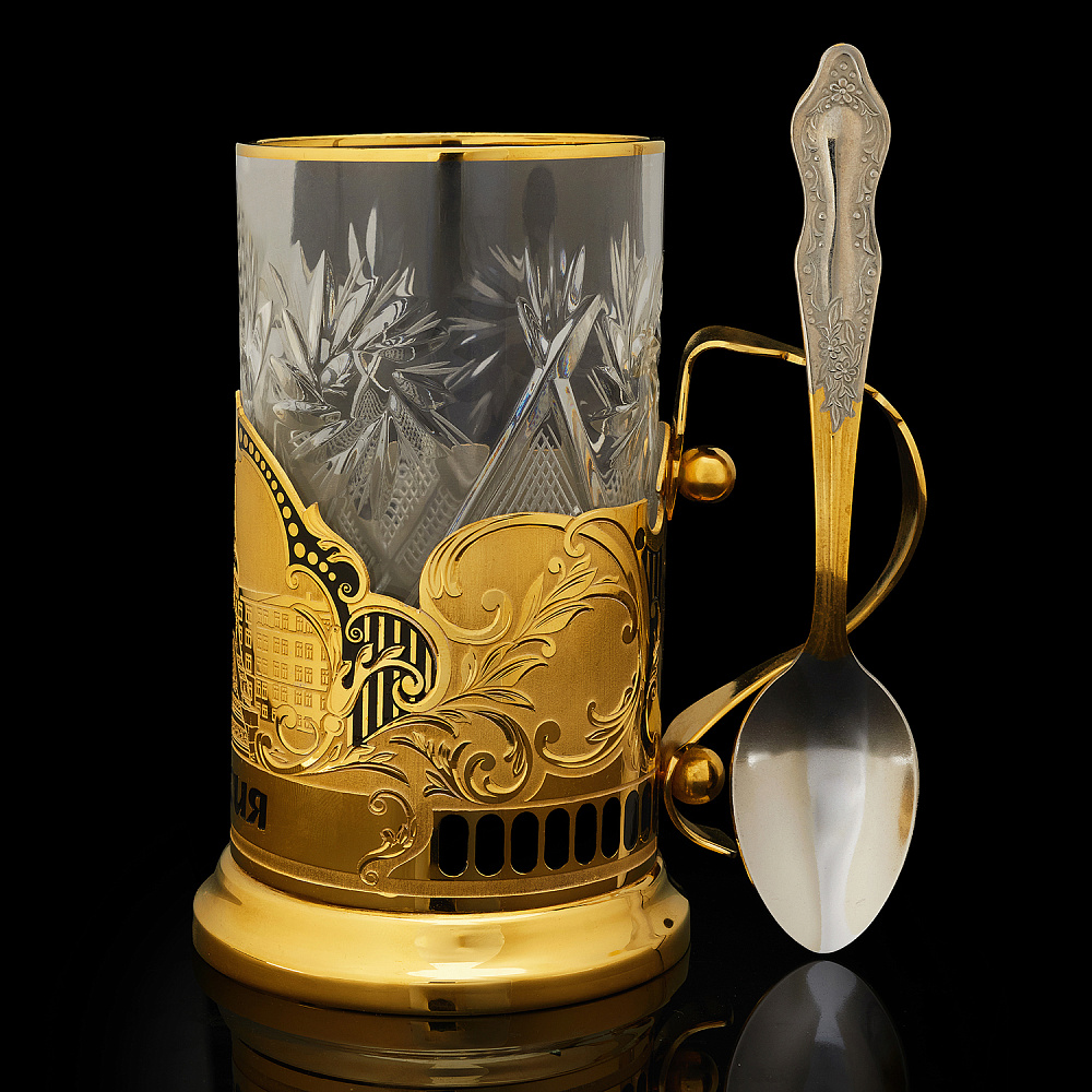 Подстаканник «Царь-колокол». Златоуст - интернет магазин Русь Велика я фото 1