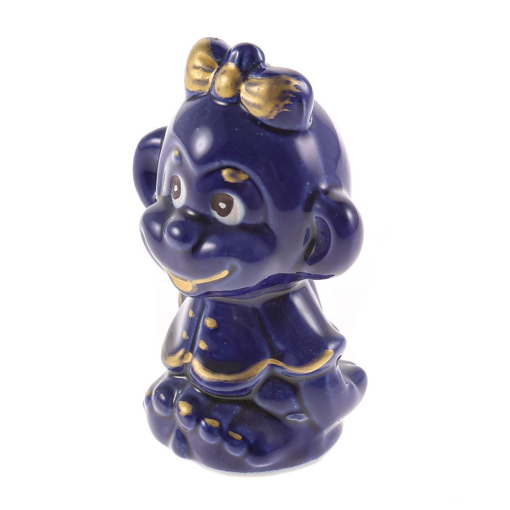 Статуэтка из глины «Обезьяна-девочка» - интернет магазин Русь Велика я фото 1