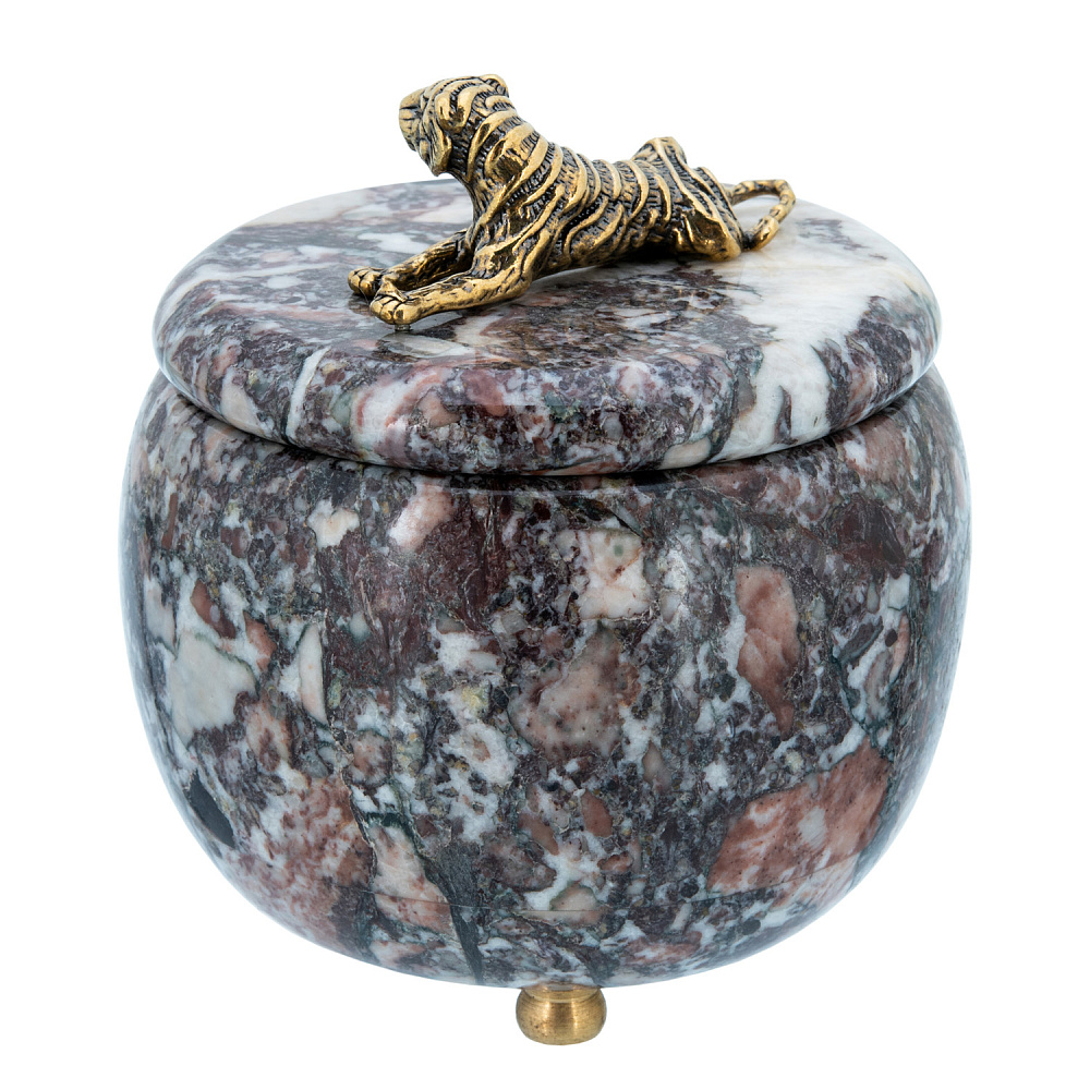 Шкатулка из камня «Тигр» - интернет магазин Русь Велика я фото 2