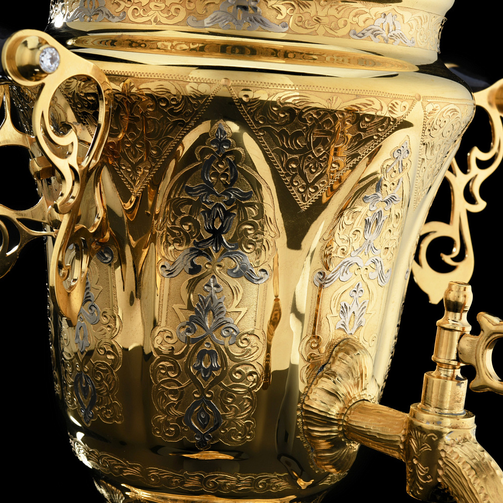 Самовар электрический 1,5 л «Орнамент». Златоуст - интернет магазин Русь Велика я фото 5