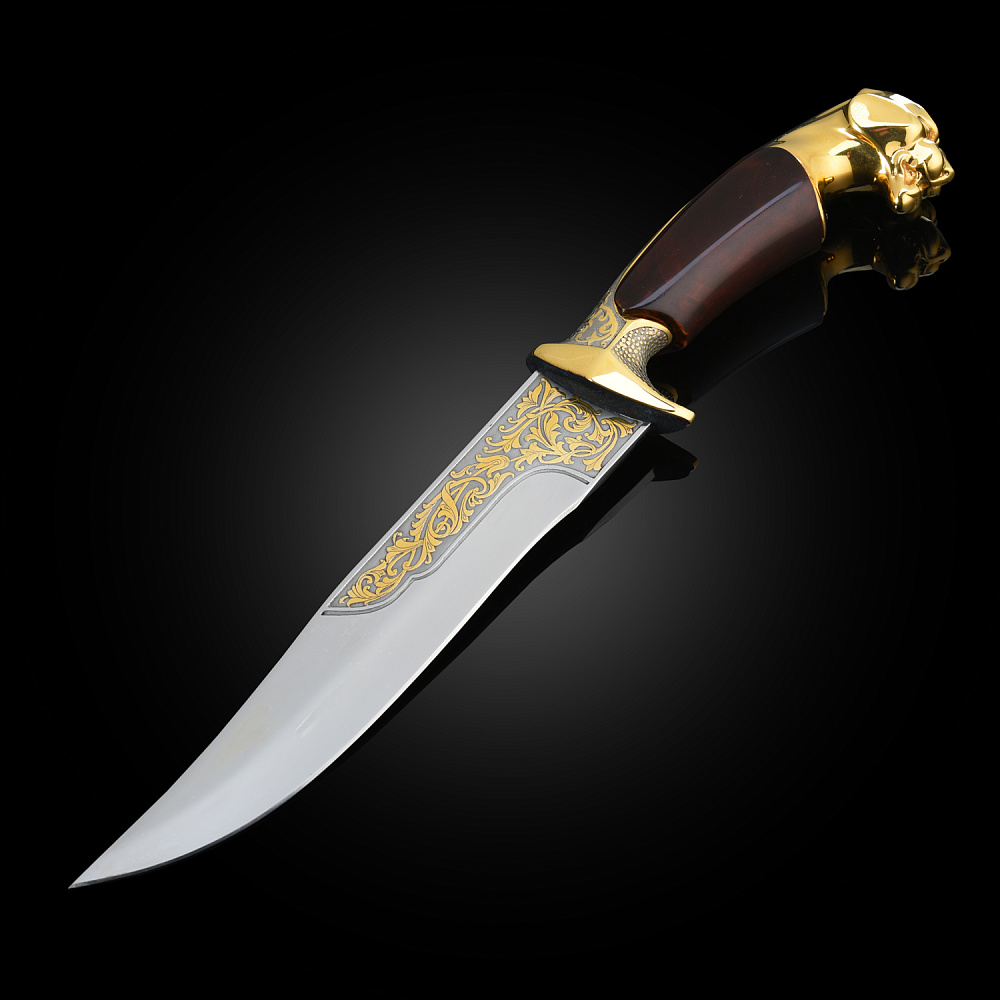 Нож сувенирный «Леопард». Златоуст - интернет магазин Русь Велика я фото 1