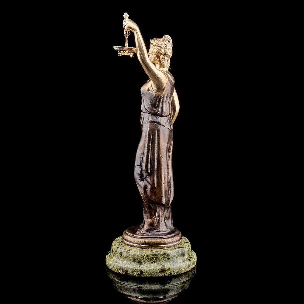 Бронзовая статуэтка «Фемида» - интернет магазин Русь Велика я фото 2