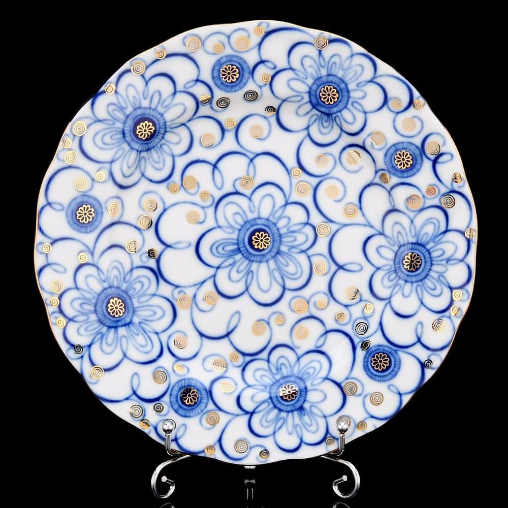 Тарелка формы Тюльпан «Вьюнок». ИФЗ 18 см. - интернет магазин Русь Велика я 