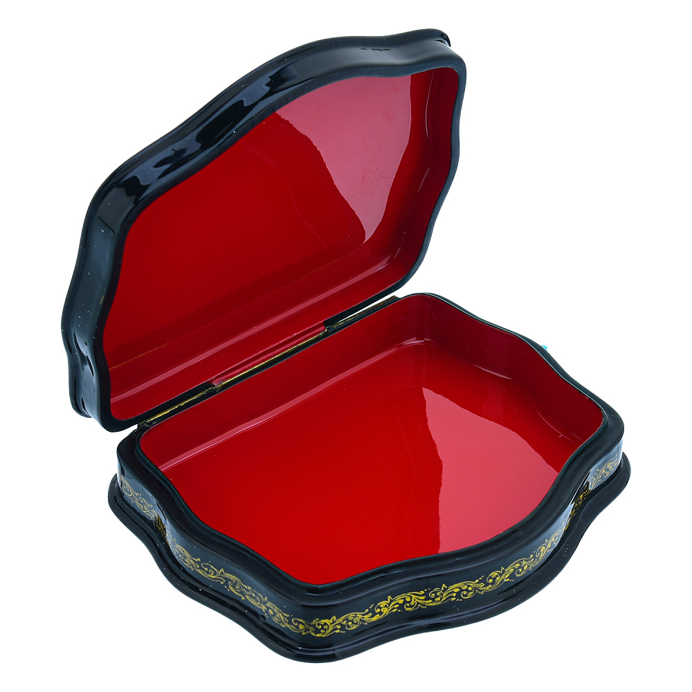 Шкатулка с художественной росписью «Золотой петушок» - интернет магазин Русь Велика я фото 2