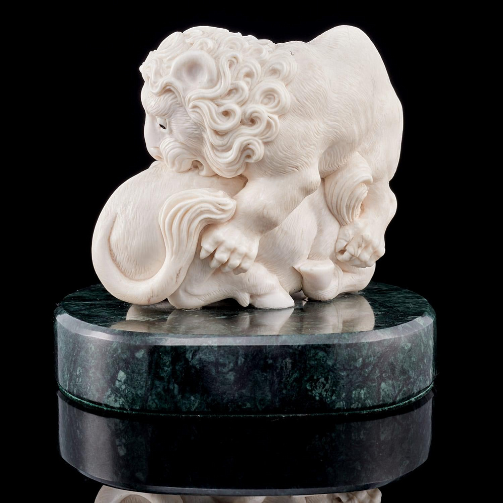 Скульптура «Охота льва» - интернет магазин Русь Велика я фото 3