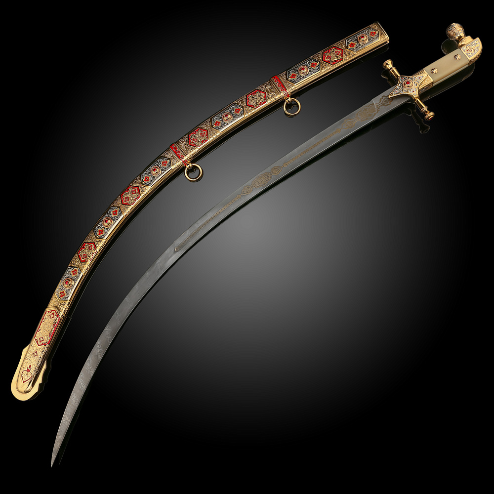 Сабля сувенирная «Восточная». Златоуст - интернет магазин Русь Велика я фото 1