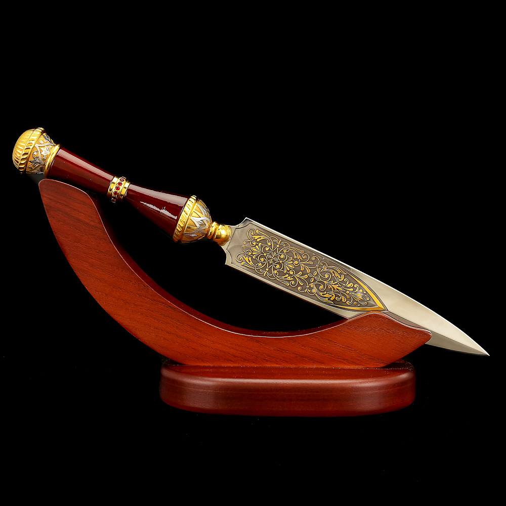 Нож для бумаг на подставке «Кабинетный». Златоуст - интернет магазин Русь Велика я фото 3