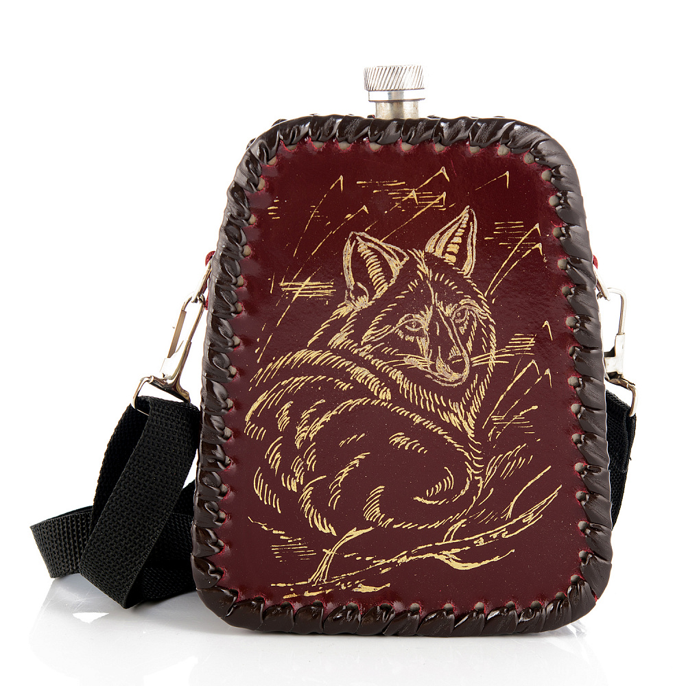 Фляга походная 0,7л в чехле - интернет магазин Русь Велика я фото 2