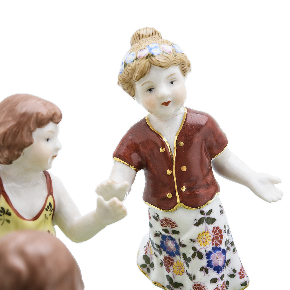 Фарфоровая скульптура «Хоровод» - интернет магазин Русь Велика я фото 4