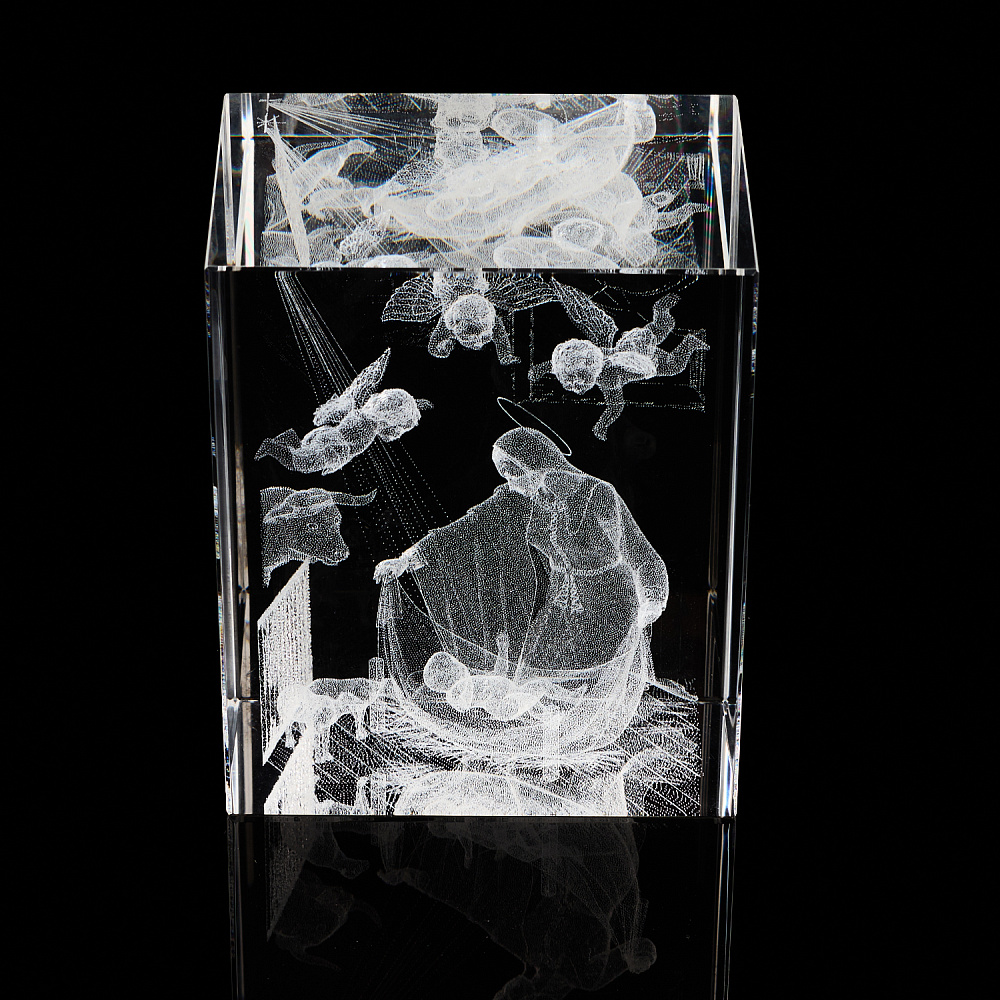 Лазерная графика. Куб «Рождество» - интернет магазин Русь Велика я фото 3