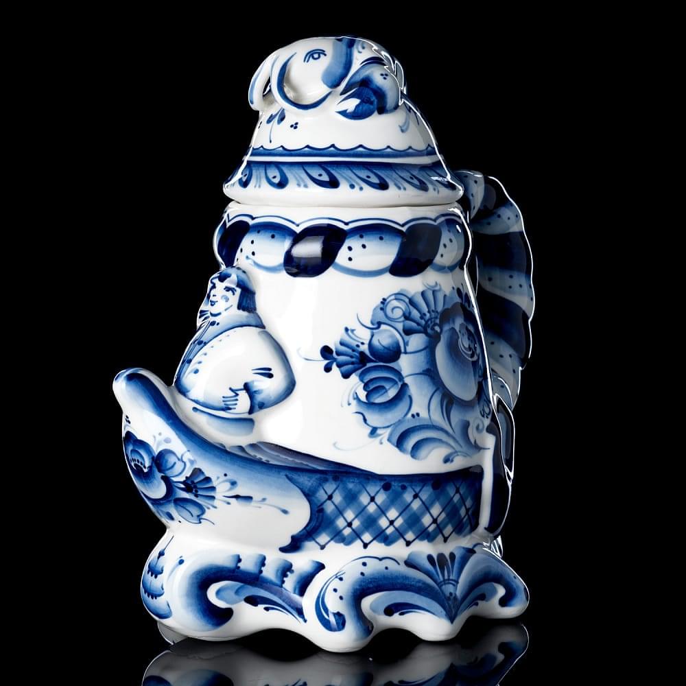 Кружка «Рак». Посуда Гжель - интернет магазин Русь Велика я фото 2