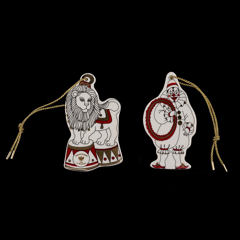 Набор елочных игрушек «Гранд цирк». ИФЗ - интернет магазин Русь Велика я фото 2