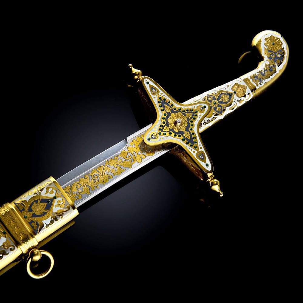 Сабля сувенирная «Восточная». Златоуст - интернет магазин Русь Велика я фото 8