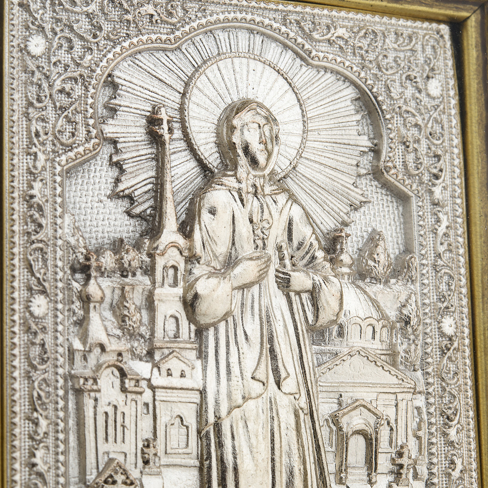 Икона «Ксения Петербургская» 14 х 16,5 см - интернет магазин Русь Велика я фото 2