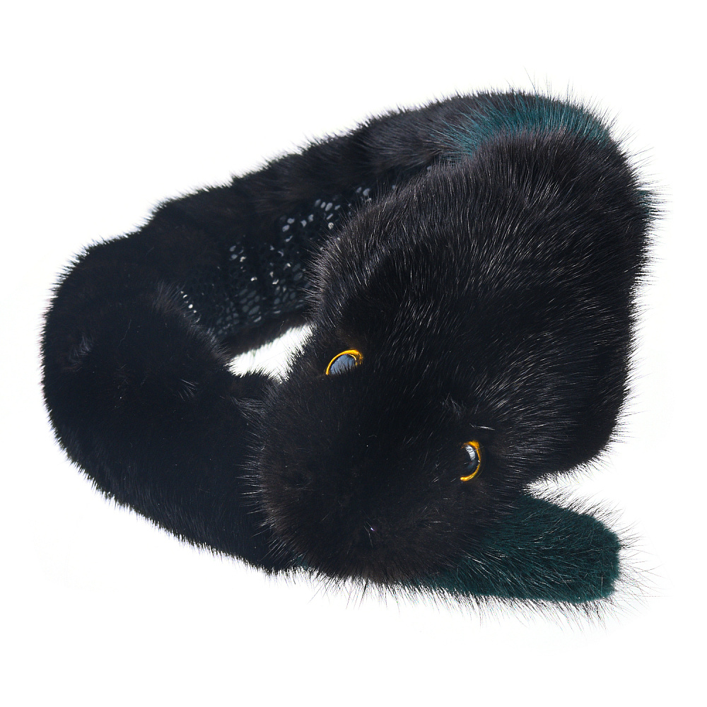 Игрушка из меха норки «Змея» - интернет магазин Русь Велика я фото 3