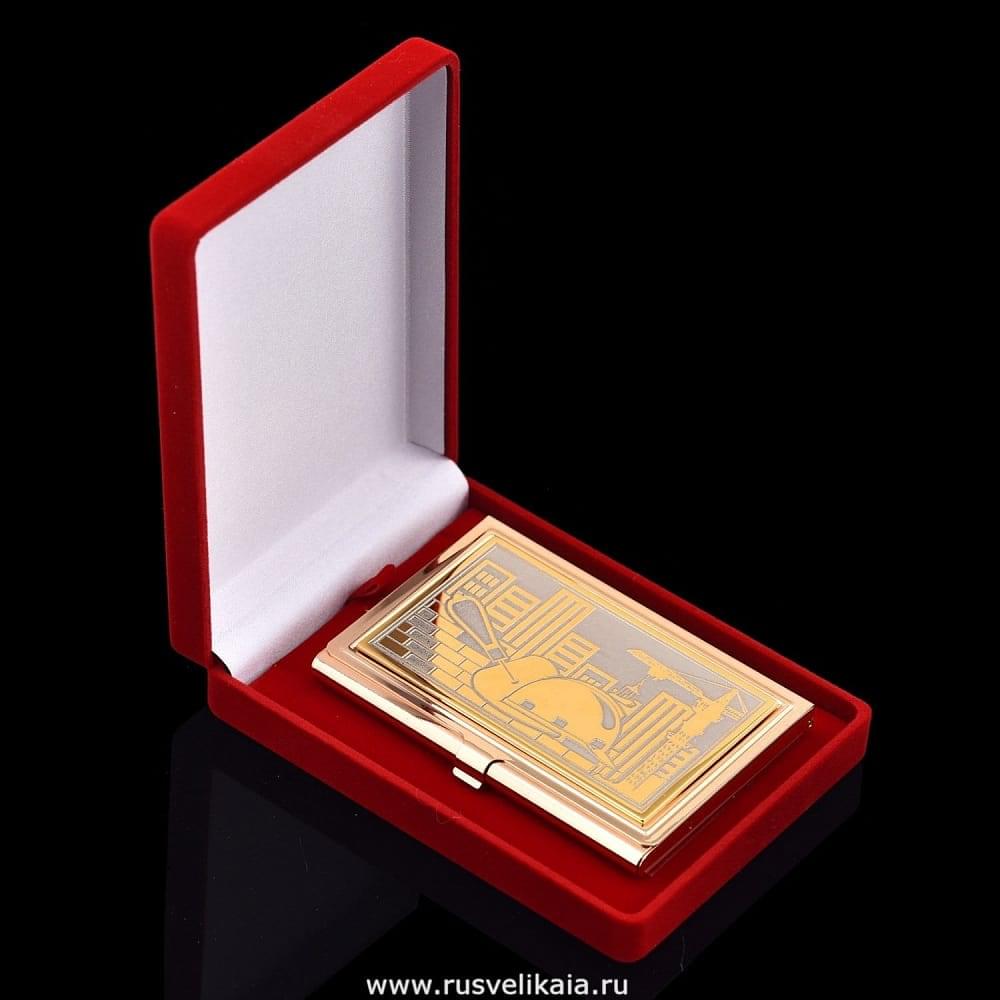 Визитница «Строителю» Златоуст - интернет магазин Русь Велика я фото 2