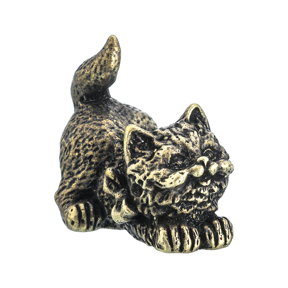 Бронзовая статуэтка «Котенок» - интернет магазин Русь Велика я 