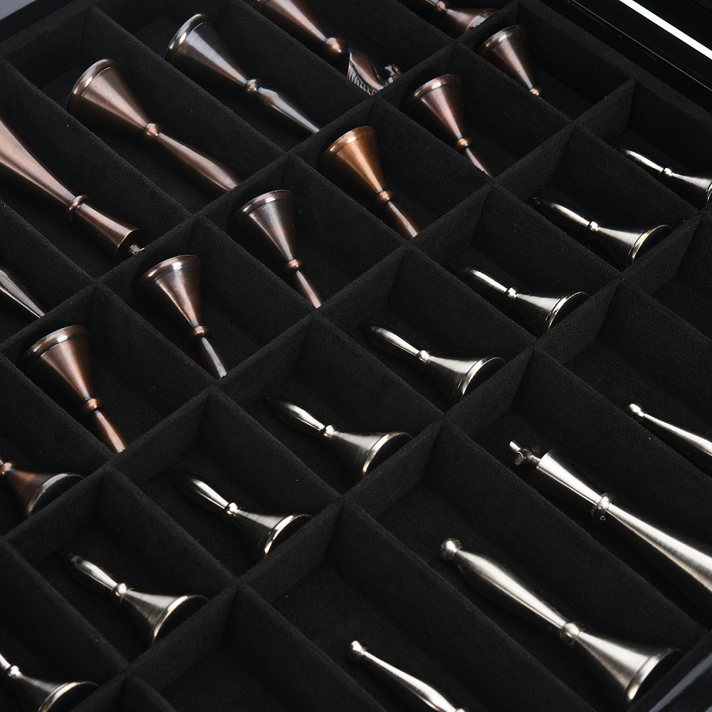 Шахматы с металлическими фигурами 45х45 см - интернет магазин Русь Велика я фото 11