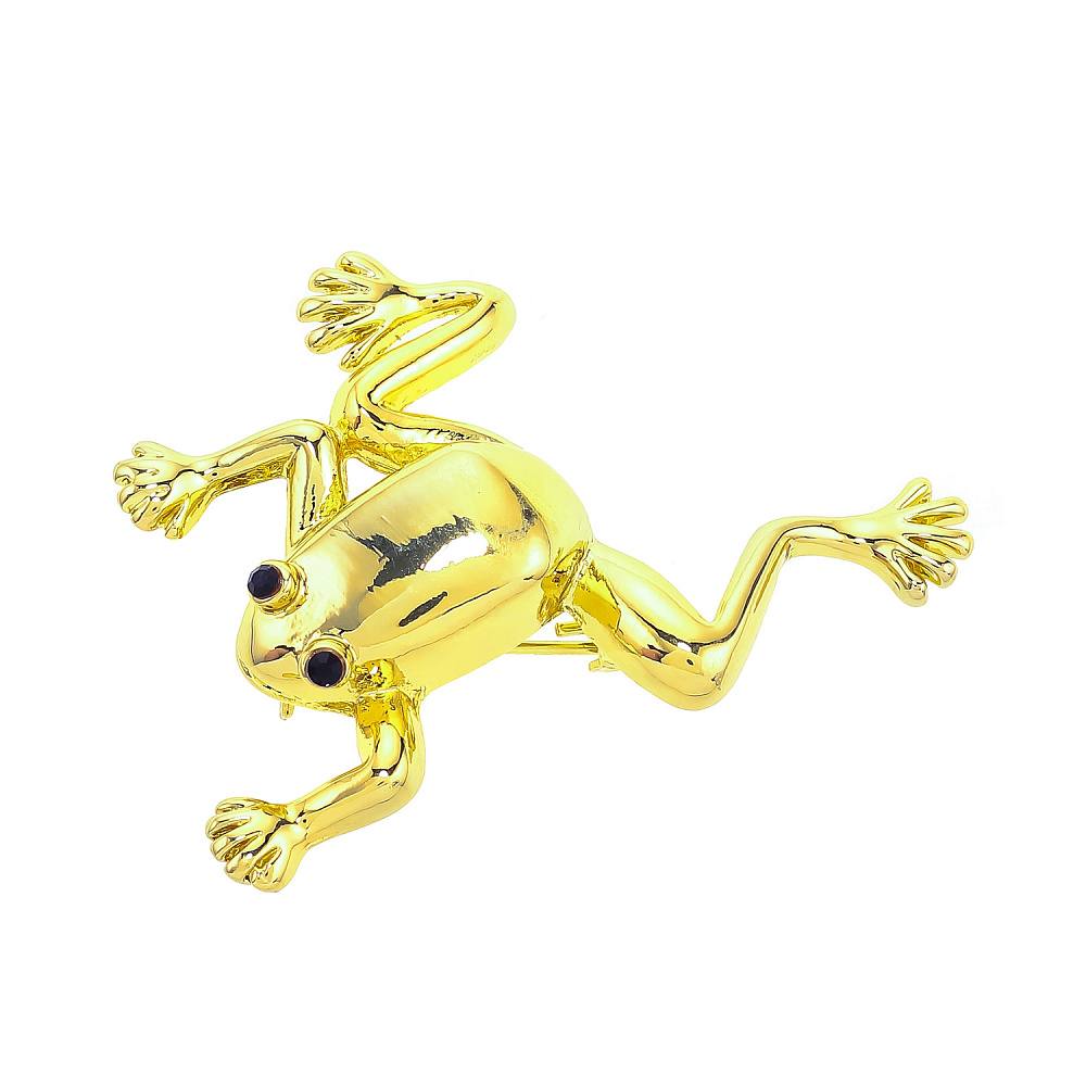 Брошь «Лягушка» - интернет магазин Русь Велика я 